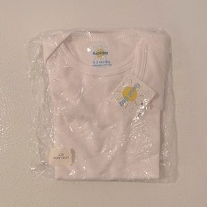 White Long Sleeve Bodysuit